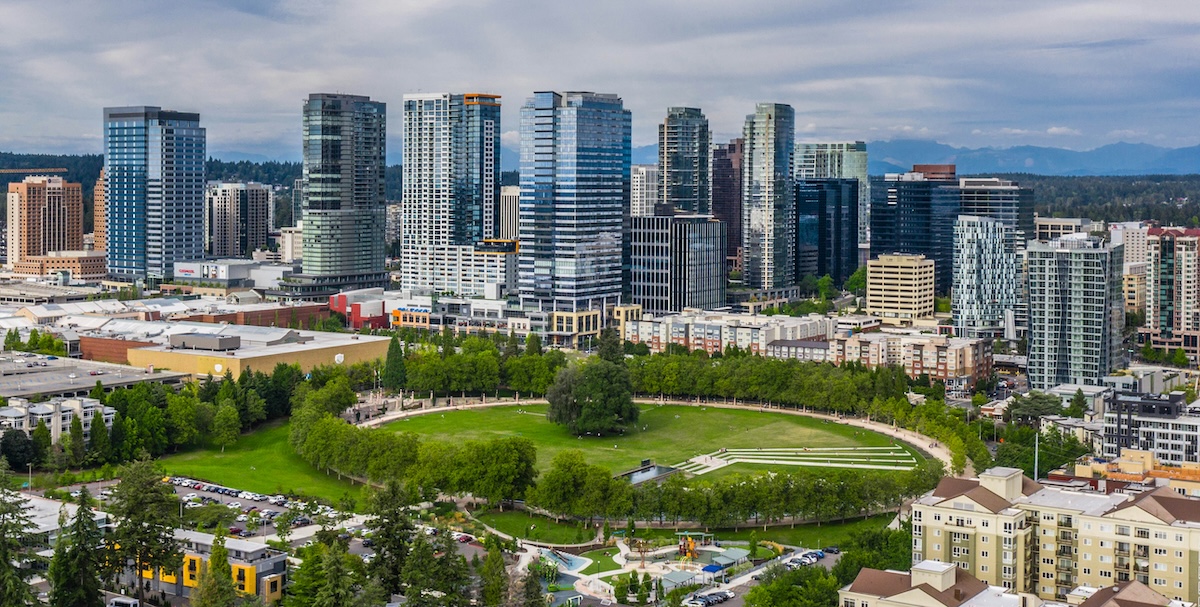 Bellevue, WA city view